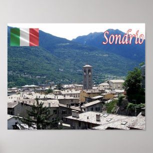 Italien - Lombardei - Sondrio - Poster