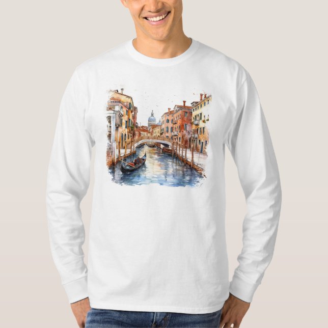 Italien Long Sleeve T - Shirt (Vorderseite)