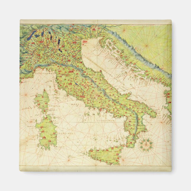 Italien Magnet (Vorne)