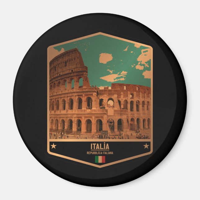 Italien Magnet (Vorne)