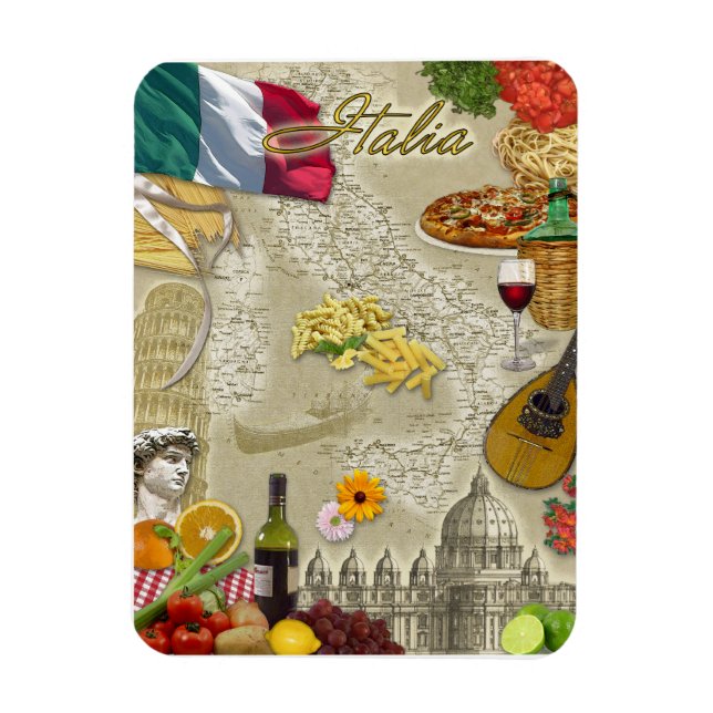 Italien Magnet (Vertikal)