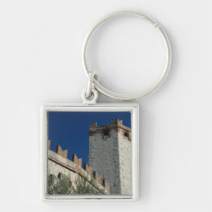 Italien, Malcesine, Gardasee, Burg Scaligero 2 Schlüsselanhänger