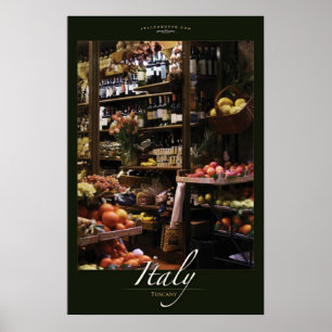 Italien Markt Poster