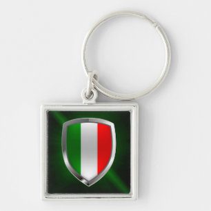Italien Metallisches Emblem Schlüsselanhänger