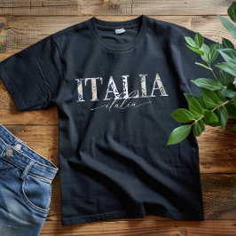Italien | Minimalistisches modernes italienisches  T-Shirt