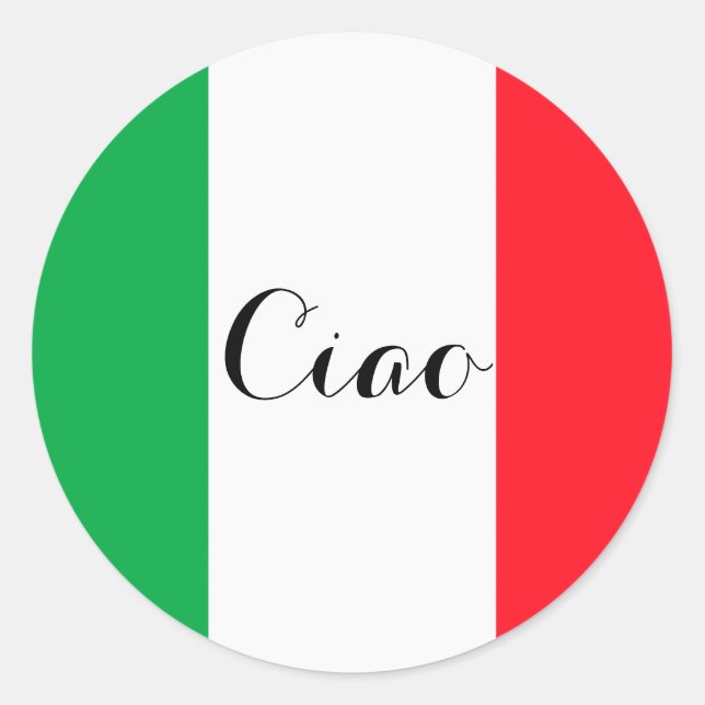 Italien Flagge Herz Italienische Fahne Italia' Sticker
