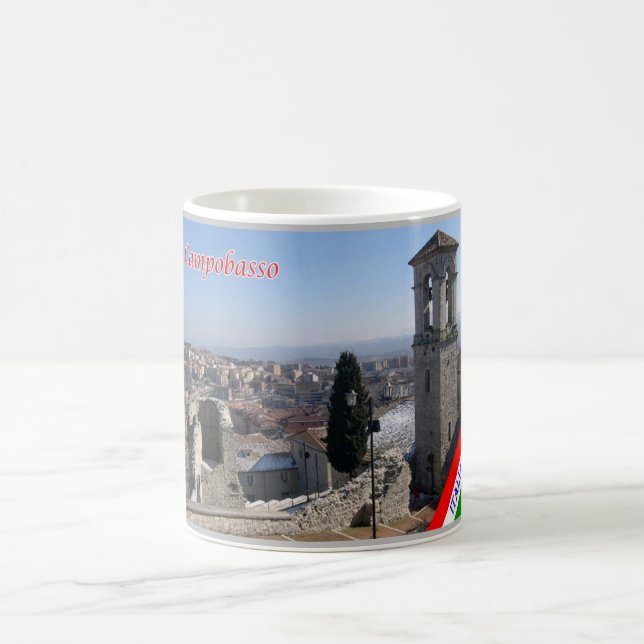 Italien - Molise - Campobasso - Glockenturm - Kaffeetasse (Mittel)