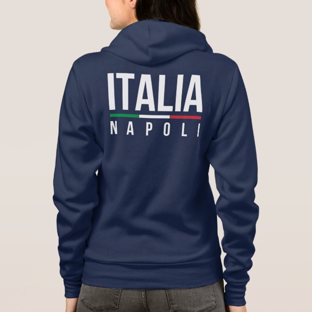 Italien Napoli Hoodie (Rückseite)