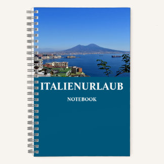 Italien-Neapel Notizblock Notizbuch
