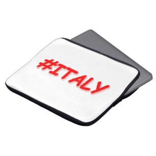 "#ITALIEN" Niedliches Design. Jetzt kaufen Laptopschutzhülle
