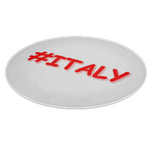 "#ITALIEN" Niedliches Design. Jetzt kaufen Schneidebrett