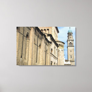 Italien, Parma, Turm der Kirche San Giovanni Leinwanddruck