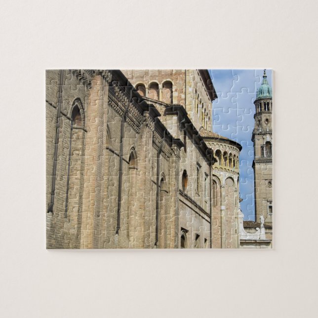 Italien, Parma, Turm der Kirche San Giovanni Puzzle (Horizontal)