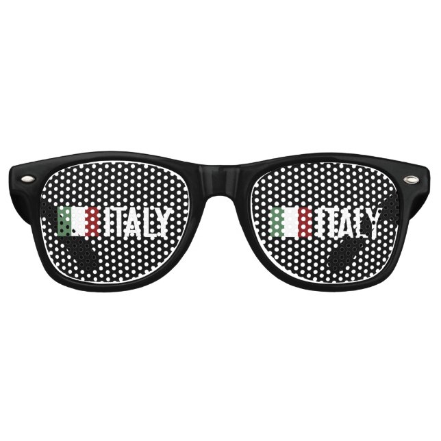 Italien Partybrille (Vorderseite)