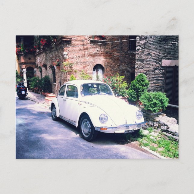 Italien Perugia Oldtimer Postkarte (Vorderseite)