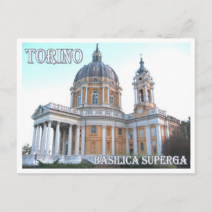 Italien - Piemont - Turin - Superga - Postkarte