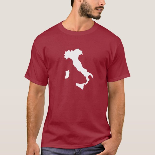 Italien-Piktogramm-T - Shirt (Vorderseite)