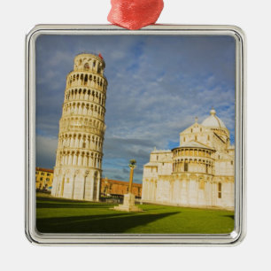 Italien, Pisa, Duomo und Leaning Tower, Pisa, 2 Silbernes Ornament