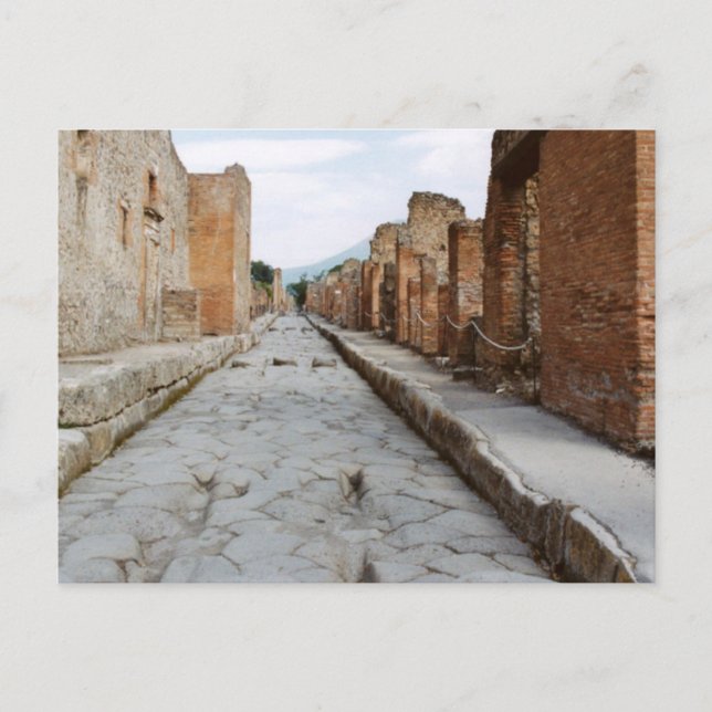 Italien, Pompeji, archäologische Stätte Postkarte (Vorderseite)