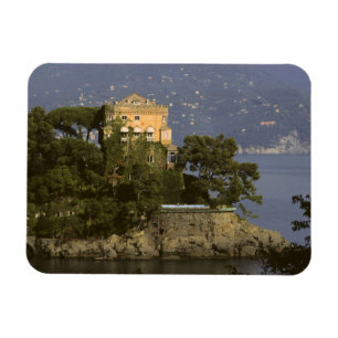 Italien, Portofino. Malerisches Leben an der Magnet