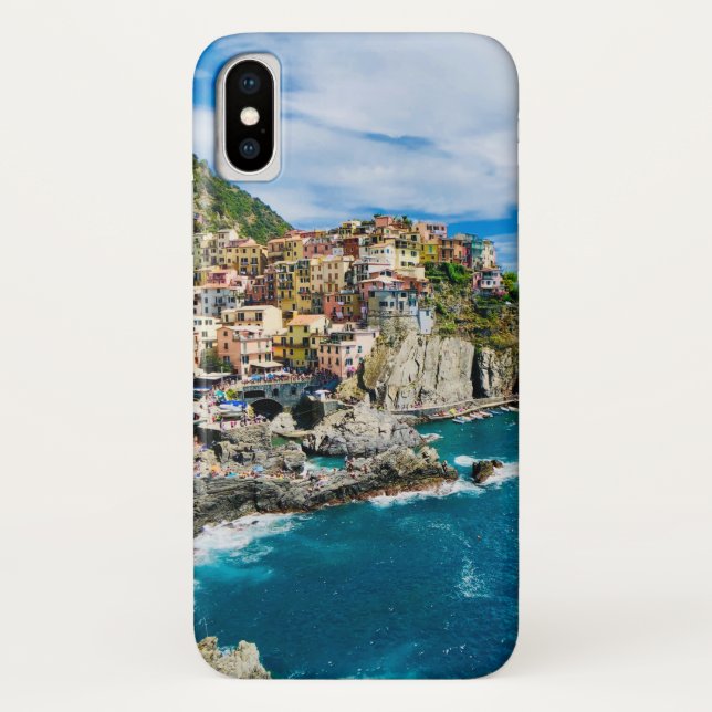 Italien Positano Cinque Terre landschaftliche Hera Case-Mate iPhone Hülle (Rückseite)