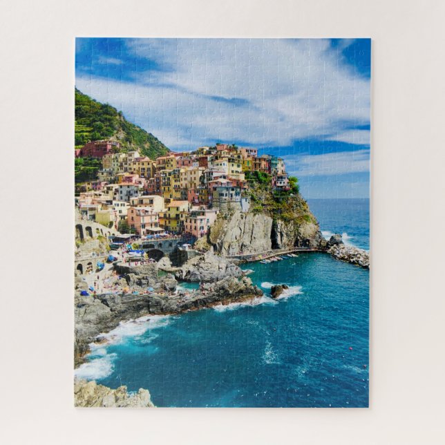 Italien Positano Cinque Terre landschaftliche Hera Puzzle (Vertikal)
