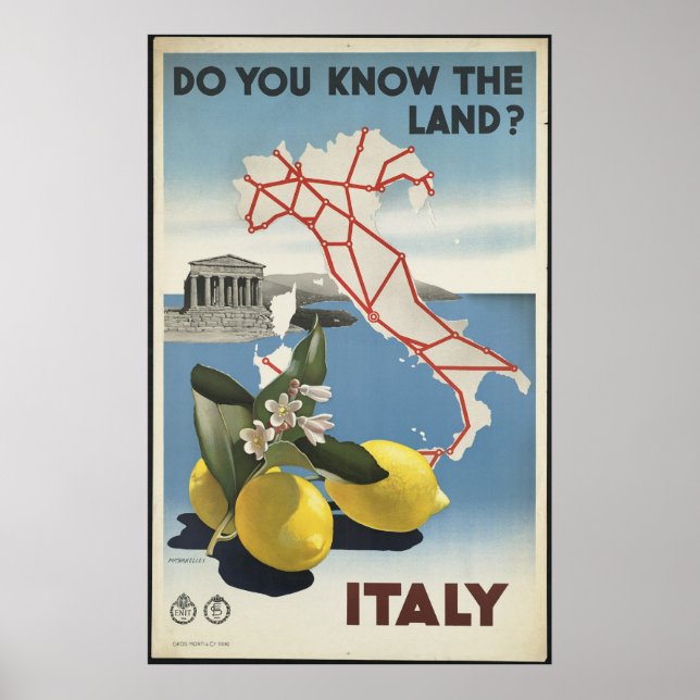 Italien Poster (Vorne)