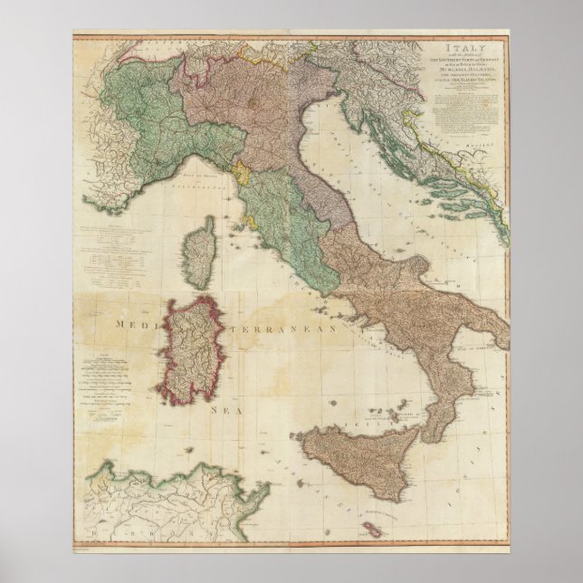 Italien Poster (Vorne)