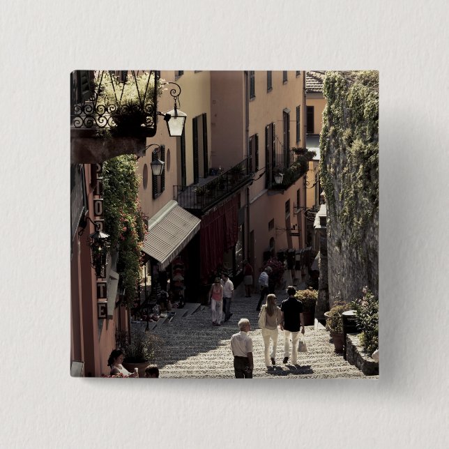 Italien, Provinz Como, Bellagio. Salita 2 Button (Vorderseite)