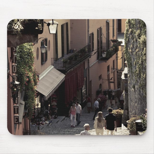 Italien, Provinz Como, Bellagio. Salita 2 Mousepad (Vorne)
