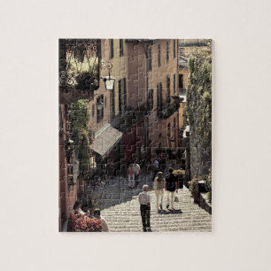 Italien, Provinz Como, Bellagio. Salita 2 Puzzle