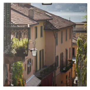Italien, Provinz Como, Bellagio. Salita Fliese
