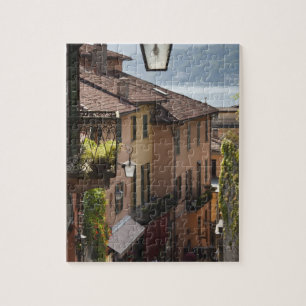 Italien, Provinz Como, Bellagio. Salita Puzzle
