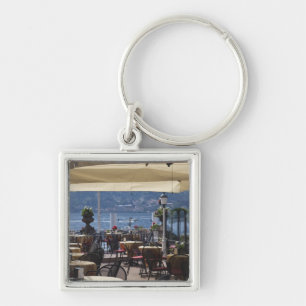 Italien, Provinz Como, Bellagio. Seecafé. Schlüsselanhänger