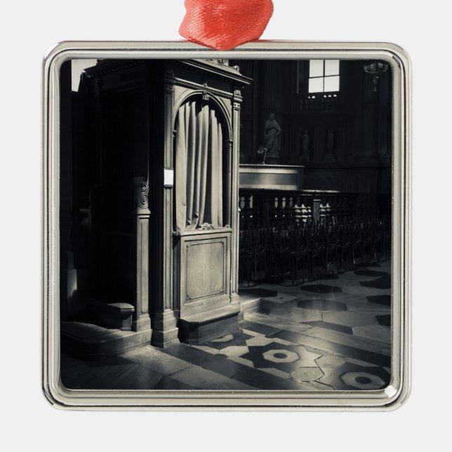 Italien, Provinz Como, Como. Kathedrale Silbernes Ornament (Vorne)