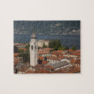 Italien, Provinz Como, Menaggio. Stadtansicht und Puzzle