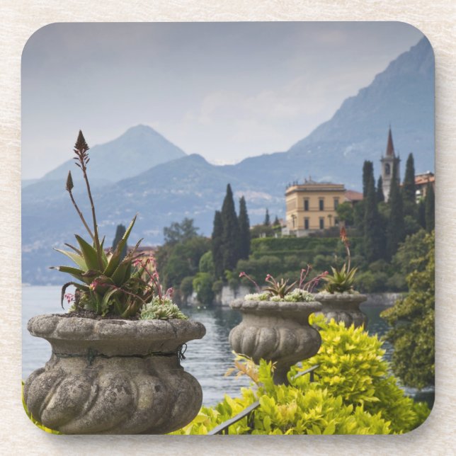 Italien, Provinz Lecco, Varenna. Villa Monastero,  Getränkeuntersetzer (Vorderseite)