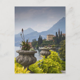 Italien, Provinz Lecco, Varenna. Villa Monastero,  Postkarte