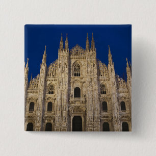 Italien, Provinz Mailand, Mailand. Mailänder Dom, Button