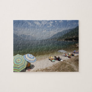 Italien, Provinz Verona, Brenzone. Gardasee Puzzle