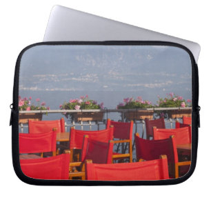 Italien, Provinz Verona, Torri del Benaco. Laptopschutzhülle