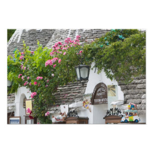 Italien, Puglia, Alberobello, Terra dei Trulli, Fotodruck