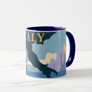 Italien Reiseplakat Tasse