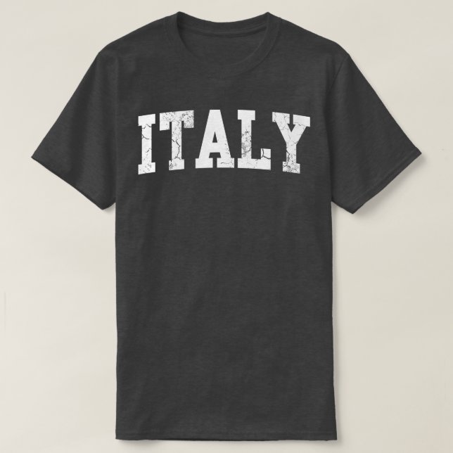Italien Retro Italia Zuhause Liebe T-Shirt (Design vorne)