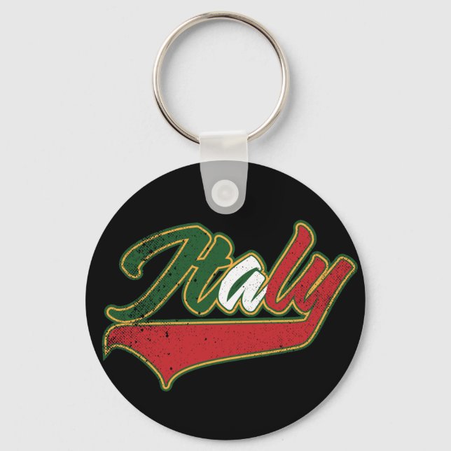 Italien Retro Schlüsselanhänger (Vorderseite)