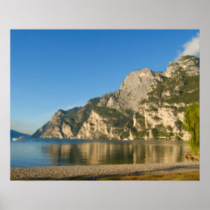 Italien, Riva del Garda, Gardasee, Berg Poster
