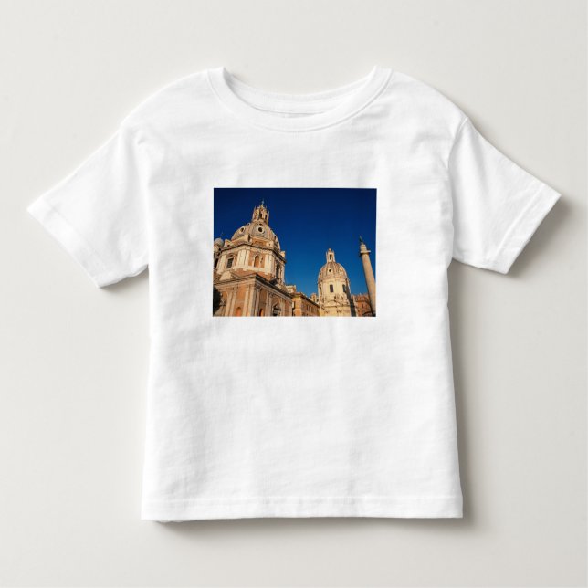 Italien, Rom, Kirche Santa Maria di Loreto und Kleinkind T-shirt (Vorderseite)