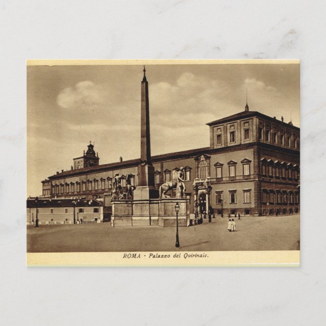 Italien, Rom, Königlicher Palast Postkarte (Vorderseite)