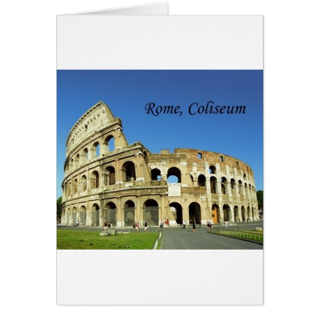 Italien, Rom, Römisches Kolosseum (St.K.) (Vorne)