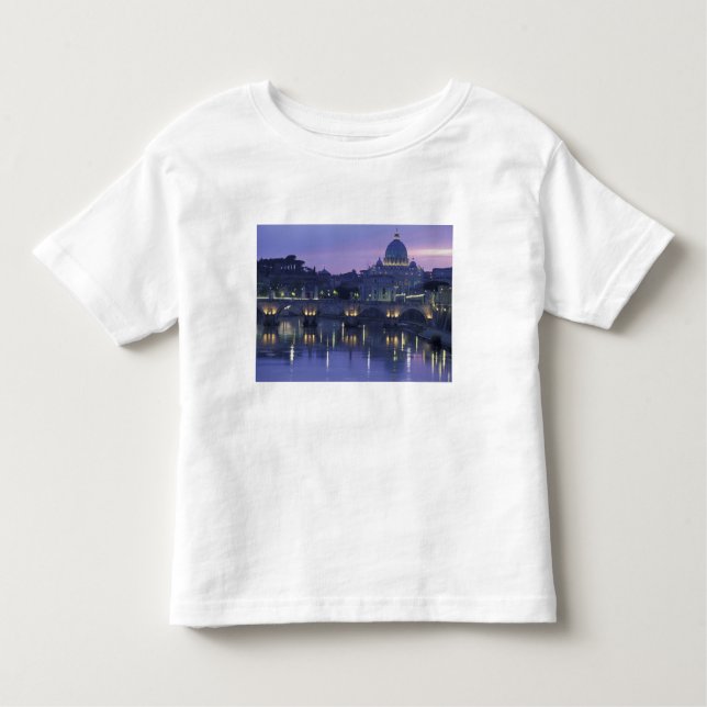 Italien, Rom St. Peter und Ponte Sant Angelo, Kleinkind T-shirt (Vorderseite)